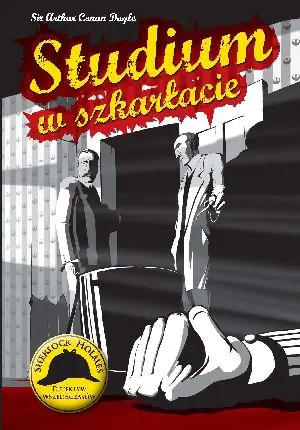 Książka - Sherlock Holmes. Studium w szkarłacie. REA