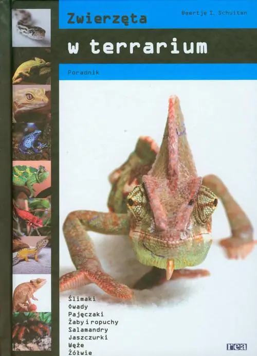 Książka - Zwierzeta w terrarium