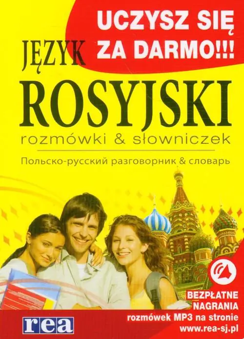 Książka - Rozmówki & słowniczek - Język rosyjski REA