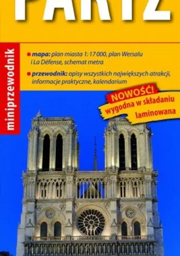 Książka - Paryż map  guide