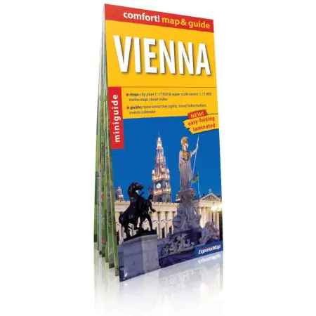 Książka - Wiedeń comfort! map&guide