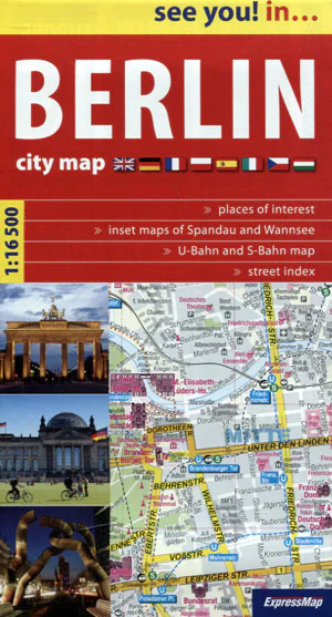 Książka - See you! in... Berlin - plan miasta 1:16 500