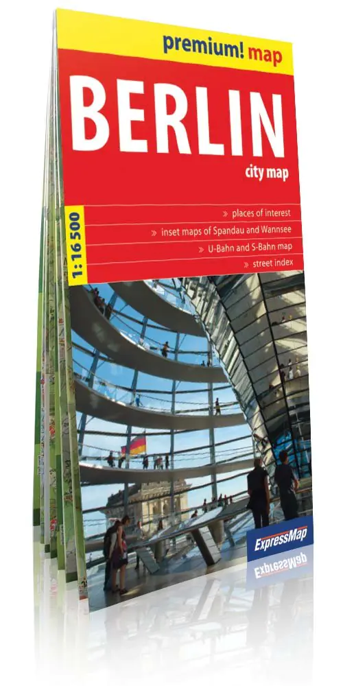 Książka - Berlin. Plan miasta 1:16 500