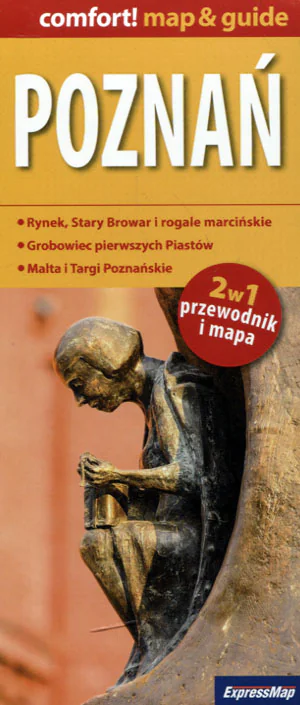 Książka - Poznań 2w1. Przewodnik i mapa
