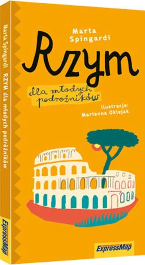 Książka - Rzym dla młodych podróżników