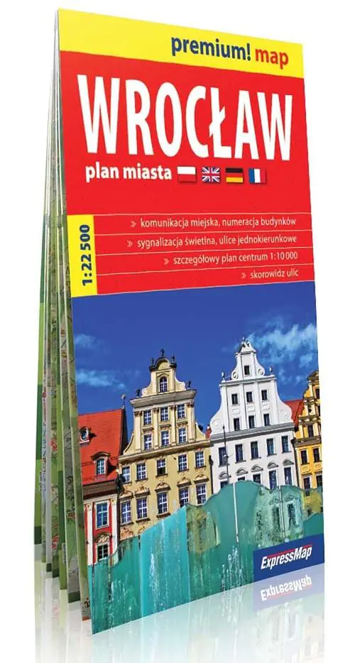 Książka - Wrocław. Plan miasta 1:22 500