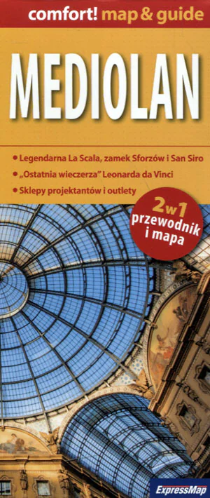 Książka - Comfort!map&guide Mediolan 1:12 000 2w1