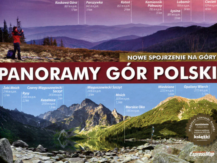 Książka - Panoramy gór Polski