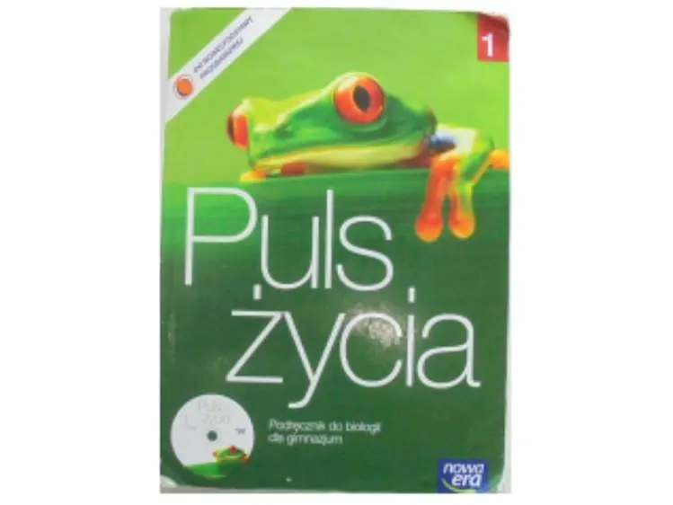 Książka - Puls życia. Klasa 1. Podręcznik z płytą CD-ROM