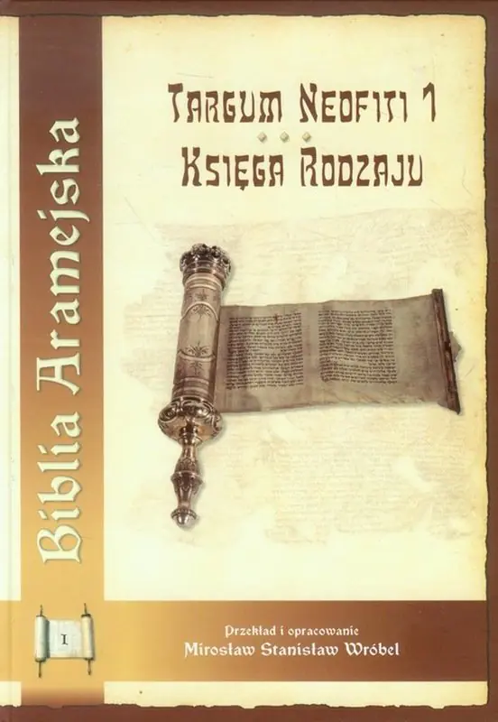 Książka - Biblia Aramejska. Targum Neofiti 1. Księga Rodzaju