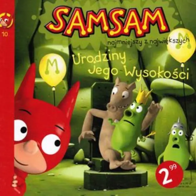 Książka - Sam Sam najmniejszy z największych