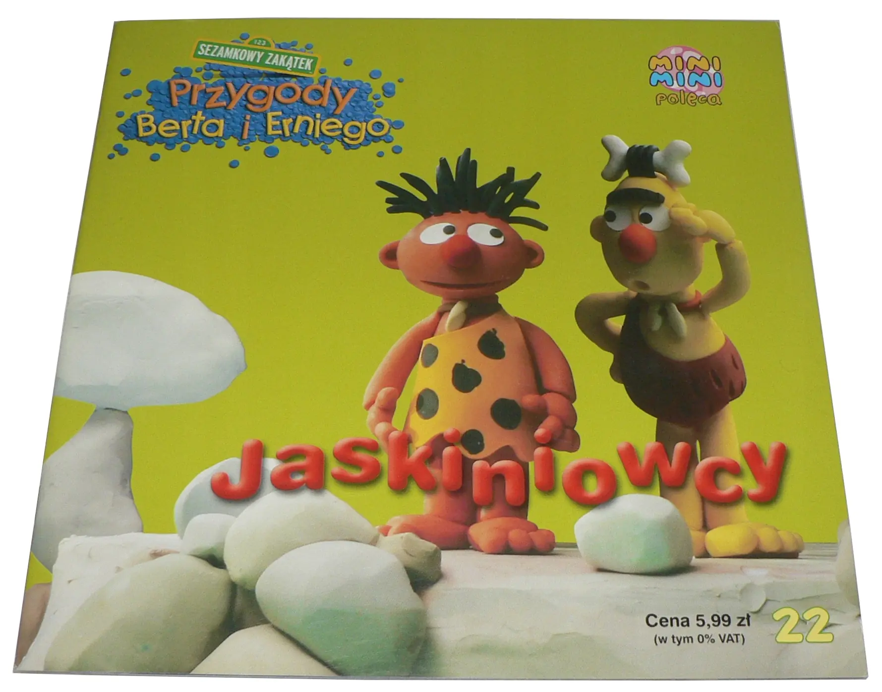 Książka - Sezamowy Zakątek 22 - JASKINIOWCY