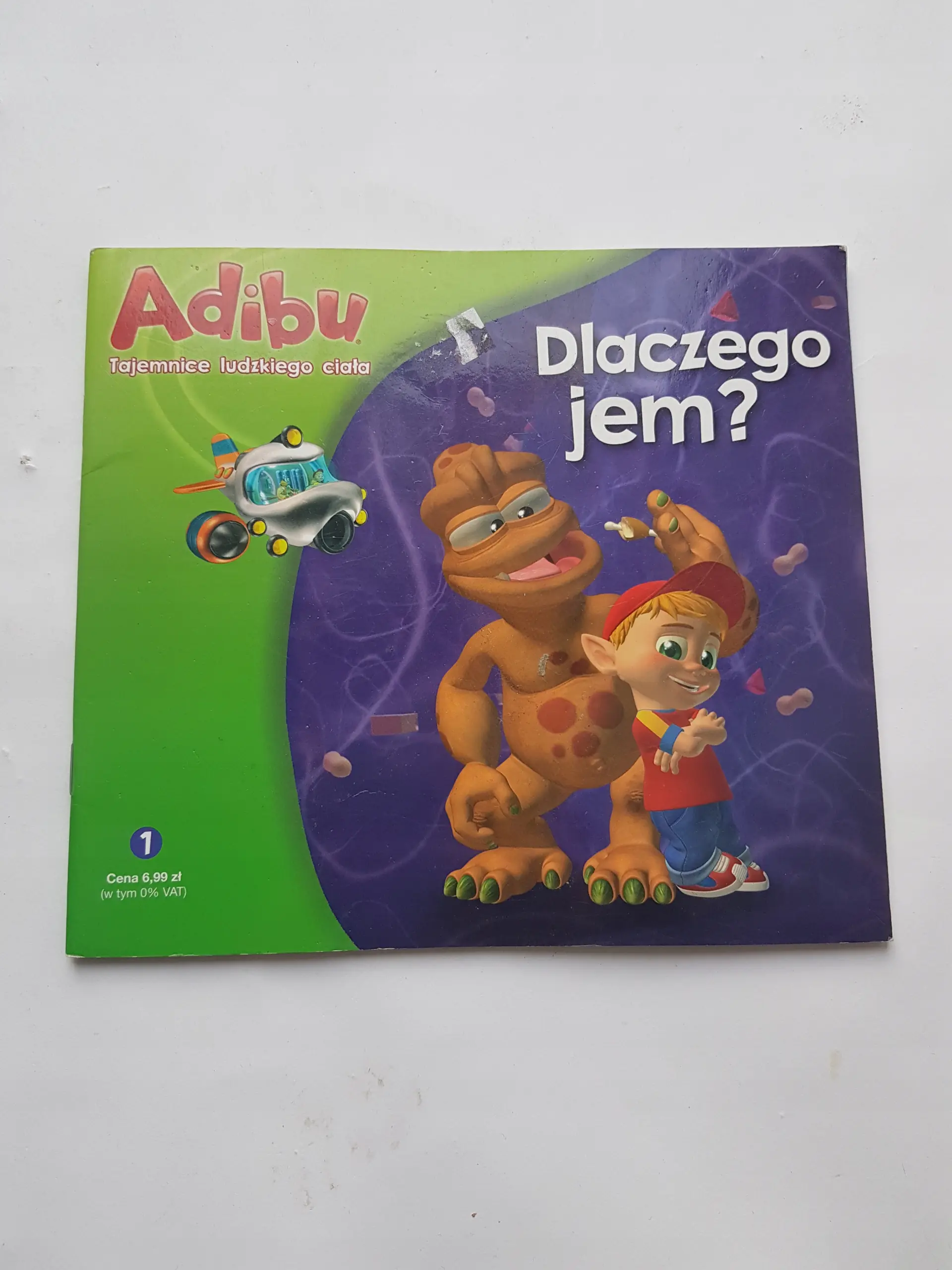 Książka - Dlaczego jem? Adibu, tajemnice ludzkiego ciała Minimini