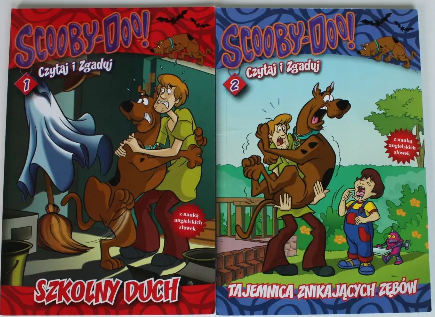 Książka - Scooby Doo! Czytaj i zgaduj Szkolny duch