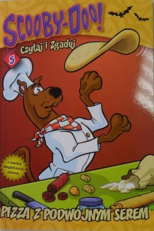 Książka - Scooby Doo czytaj i zgaduj 5 Pizza z podwójnym serem