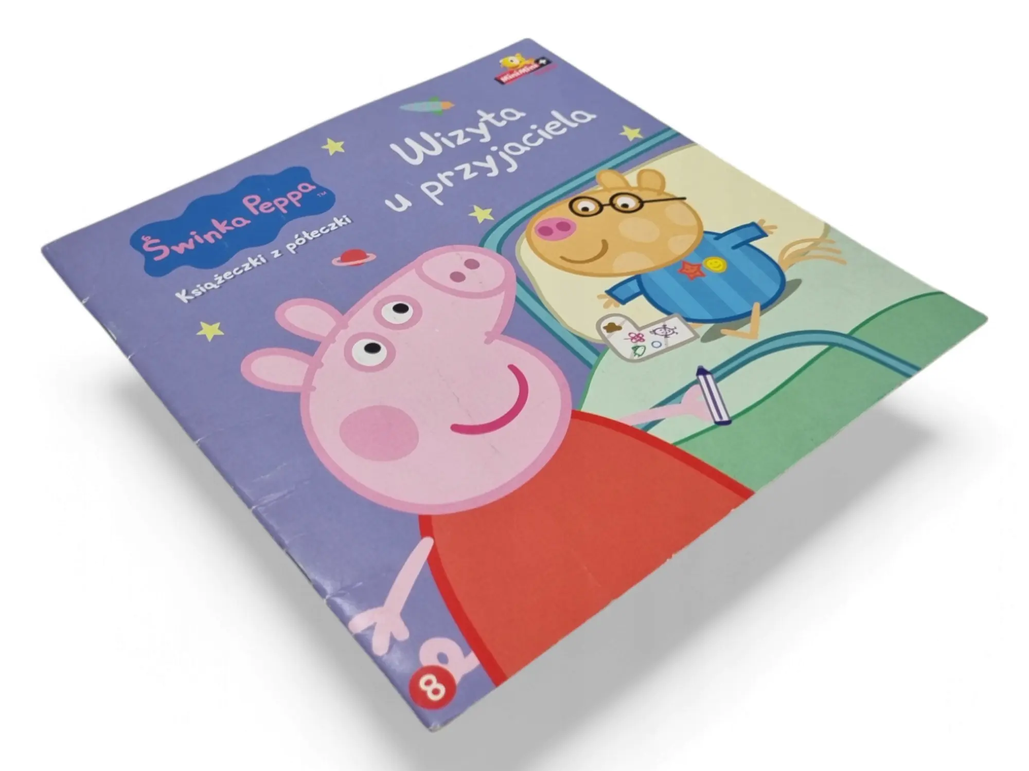 Książka - Świnka Peppa Książeczki z półeczki 8 Wizyta u przyjaciela