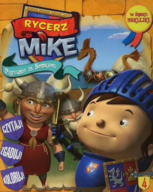 Książka - Rycerz Mike 4 Przygody ze smokami