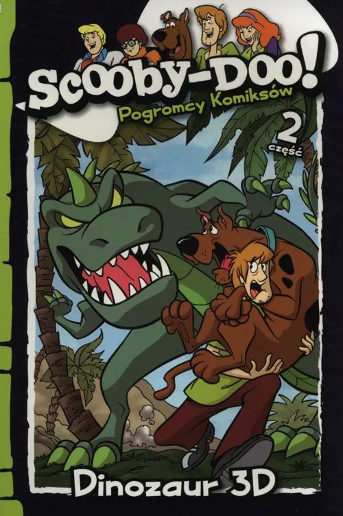Książka - Dinozaur 3D. Scooby Doo! Pogromcy komiksów. Tom 2