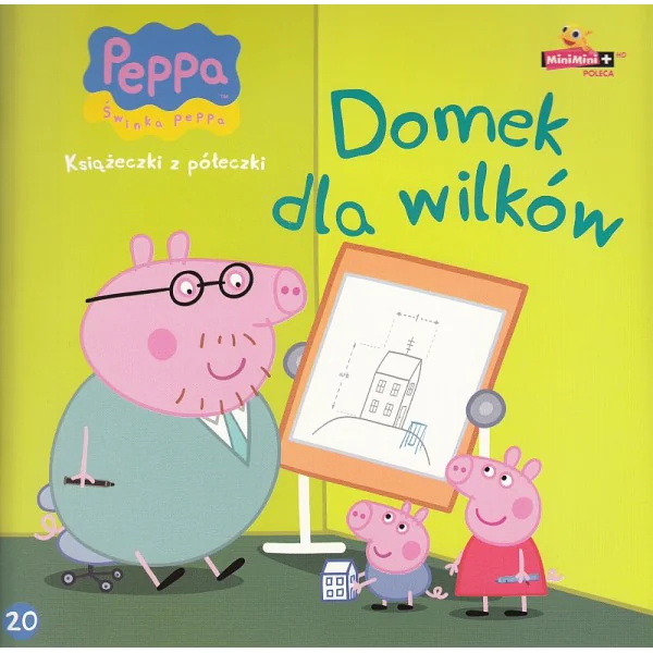 Książka - Świnka Peppa. Książeczki z..20 Domek dla wilków