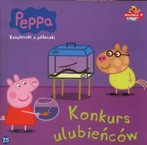 Książka - Świnka Peppa 25 Konkurs ulubieńców