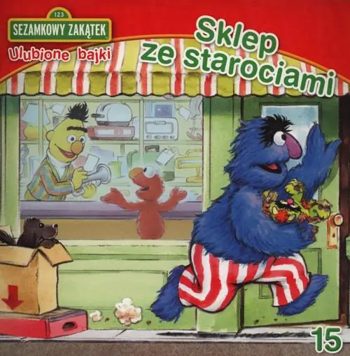 Książka - Sezamkowy Zakątek. Ulubione bajki 15. Sklep ze starociami 
