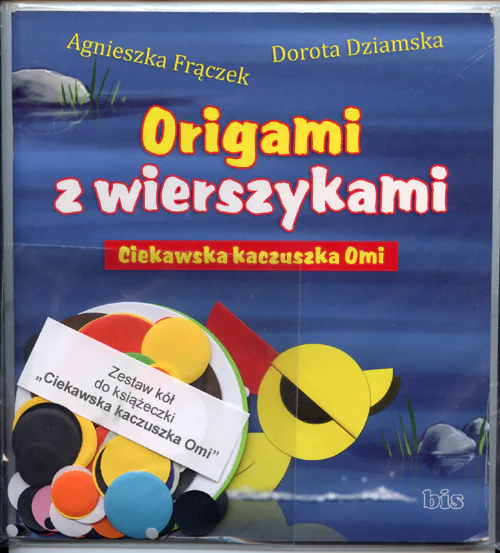 Książka - Ciekawska kaczuszka Omi. Origami z wierszykami