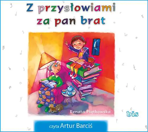 Książka - Z przysłowiami za pan brat