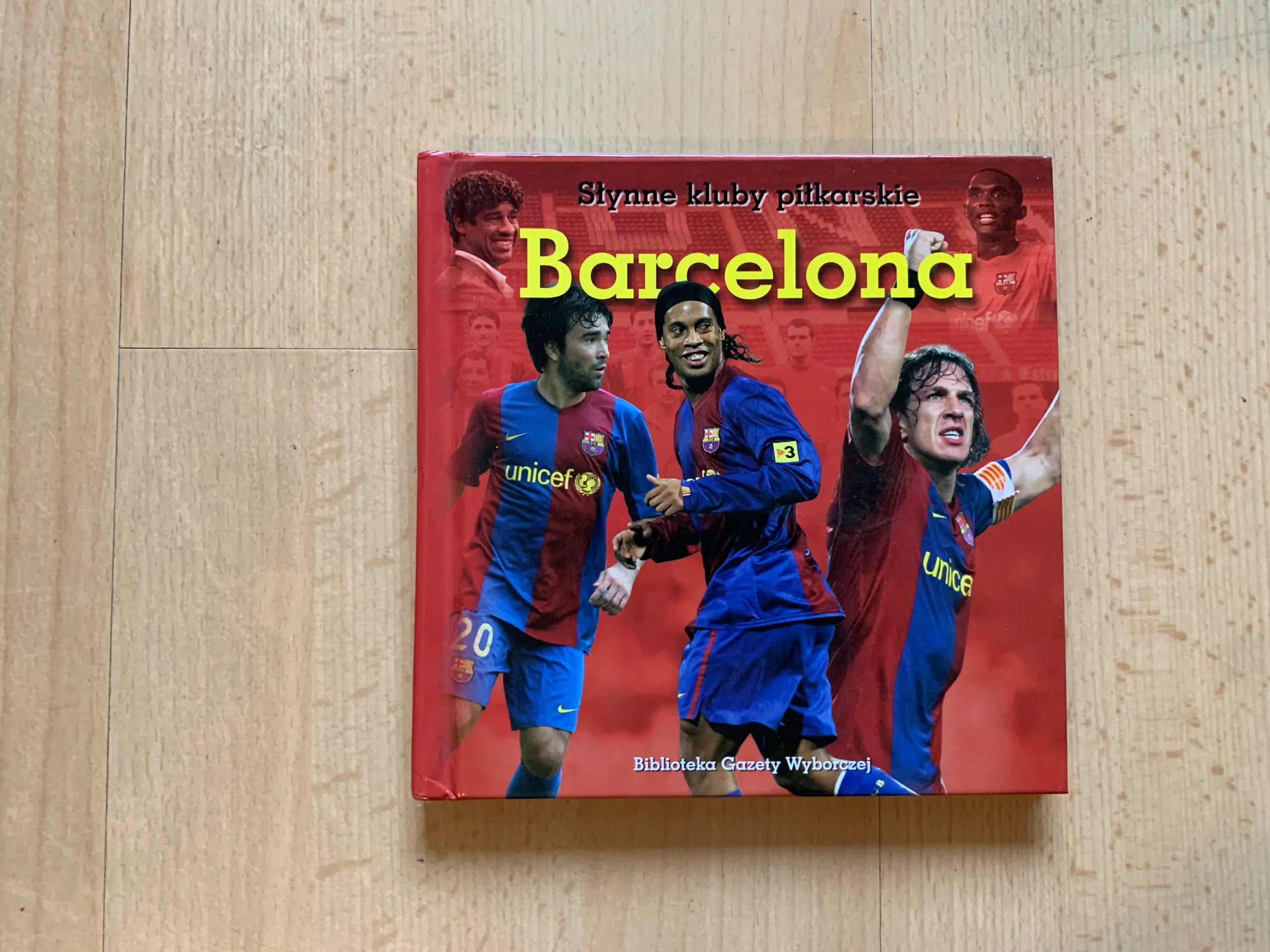Książka - Słynne kluby piłkarskie Barcelona