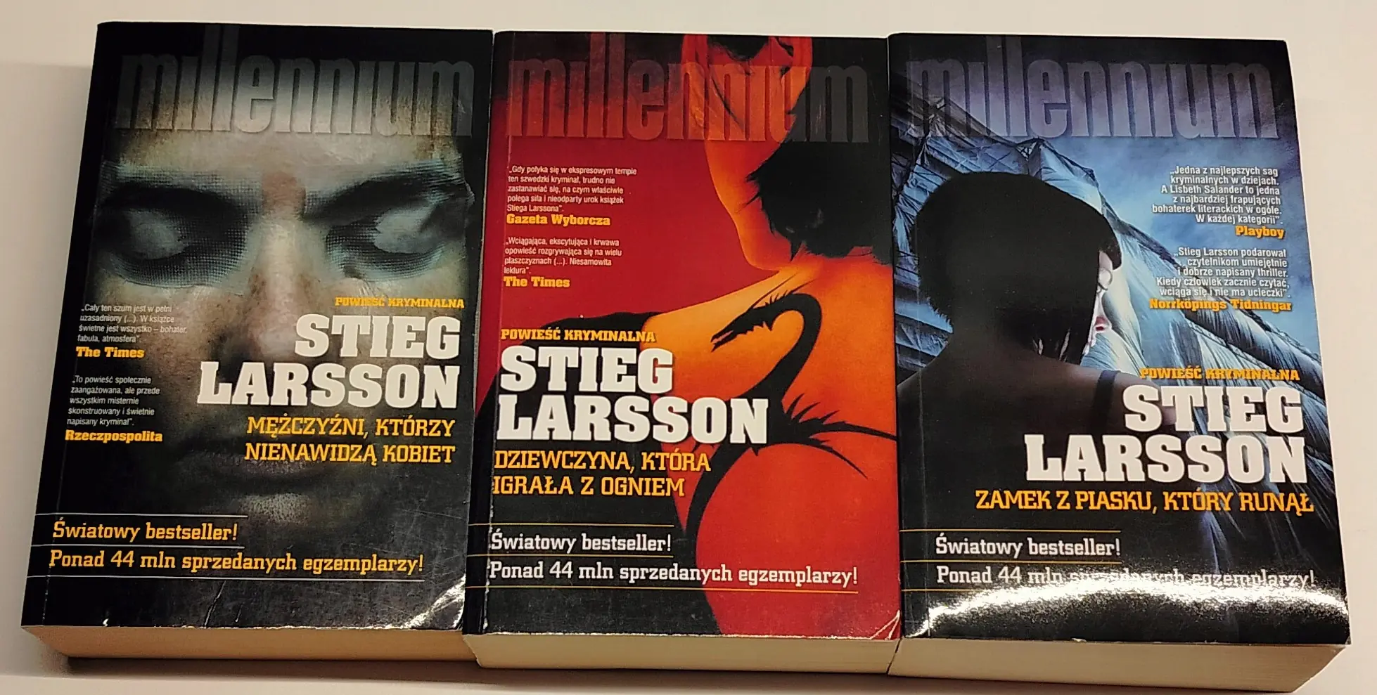 Książka - Trylogia Millennium - pakiet 3 książek