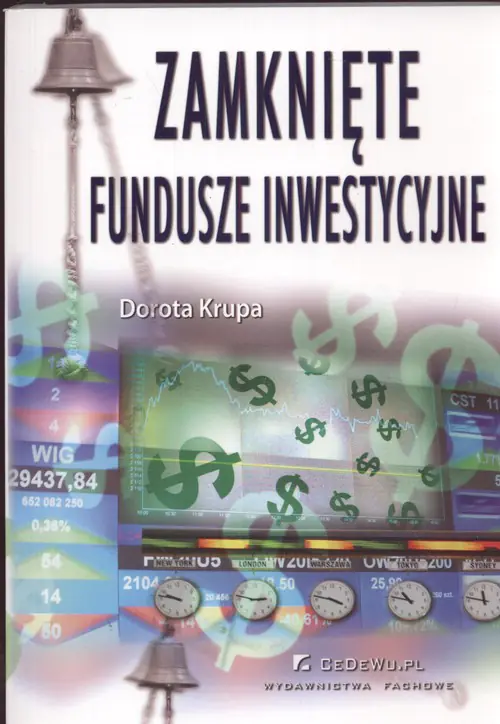 Książka - Zamknięte fundusze inwestycyjne