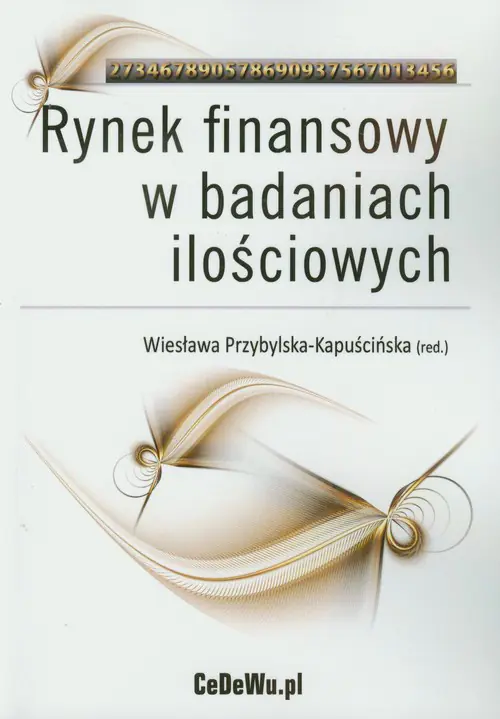 Książka - Rynek finansowy w badaniach ilościowych