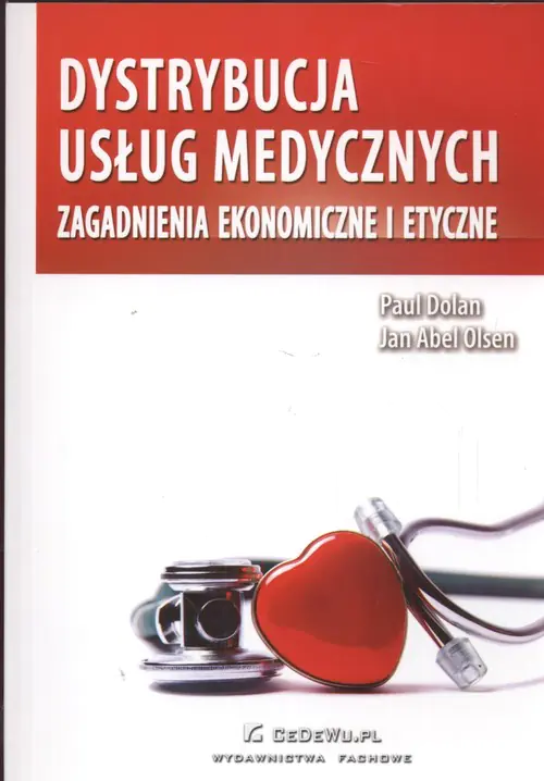 Książka - Dystrybucja usług medycznych