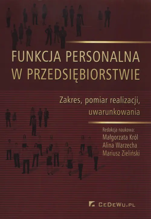 Książka - Funkcja personalna w przedsiębiorstwie