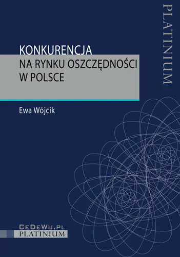 Książka - Konkurencja na rynku oszczędności w Polsce