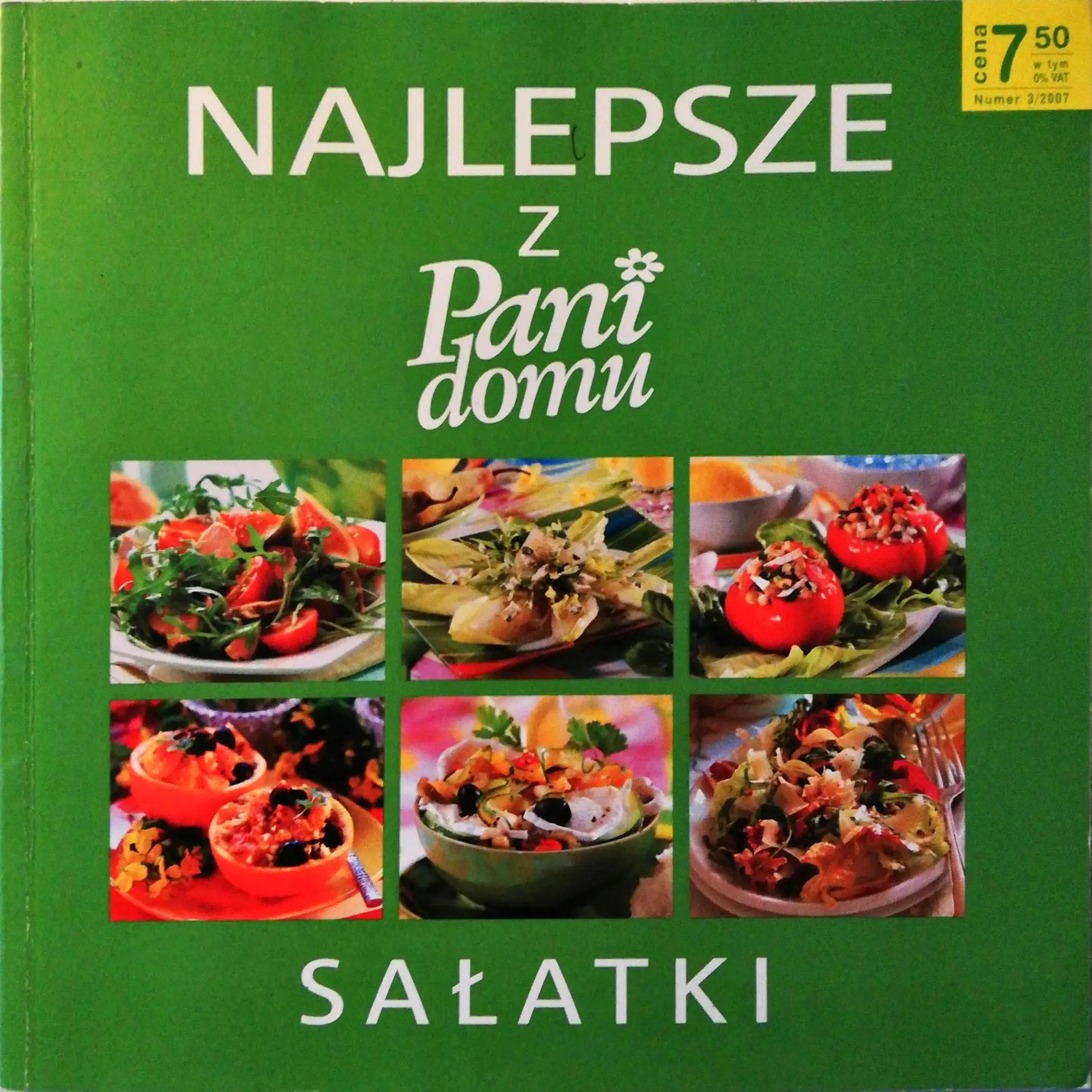 Książka - Najlepsze sałatki z Pani domu
