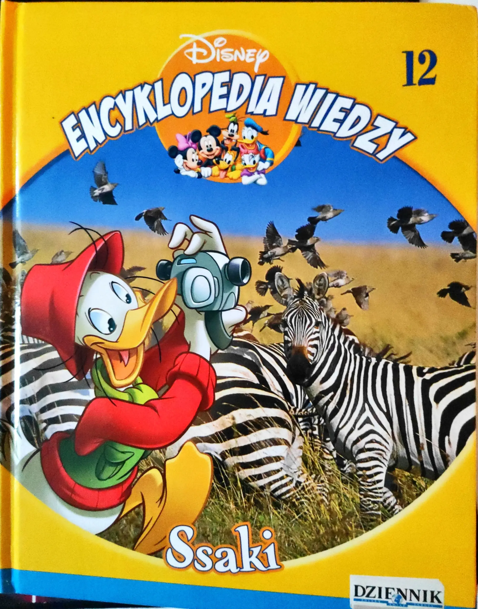 Książka - Encyklopedia wiedzy 12 Ssaki