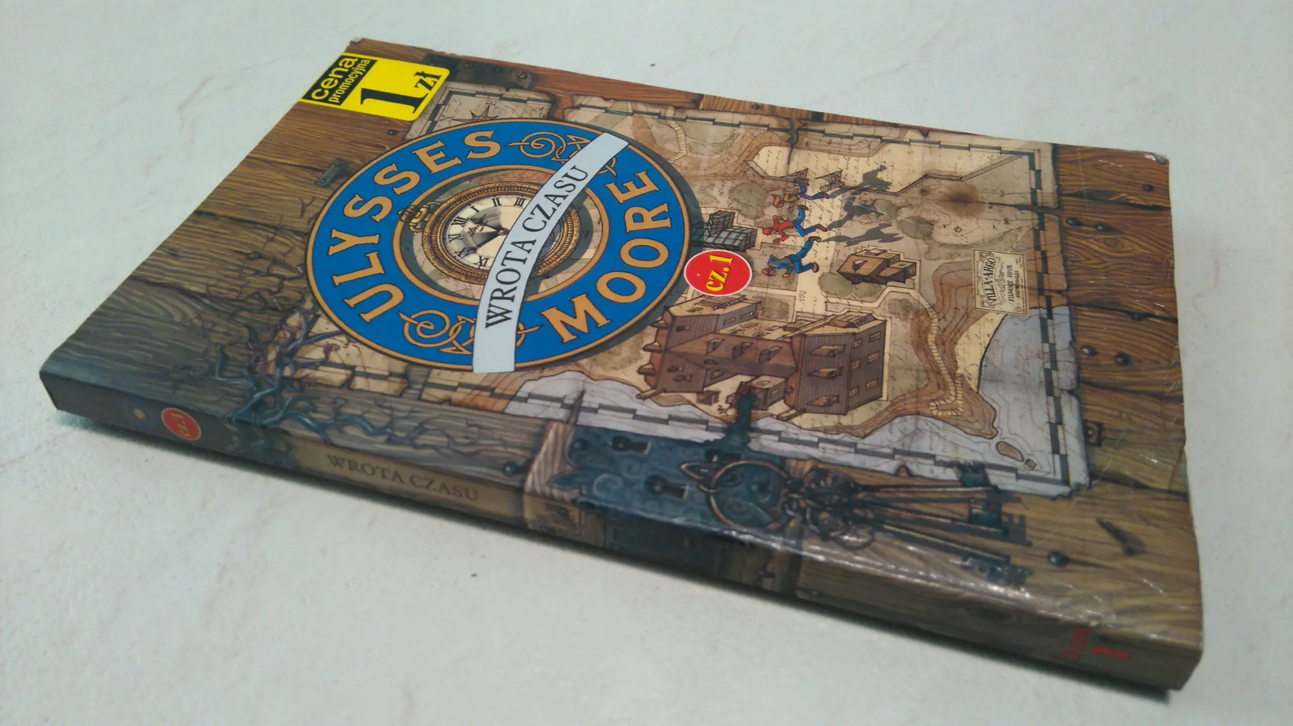 Książka - Ulysses Moore. Wrota czasu. Tom 1. Część 1