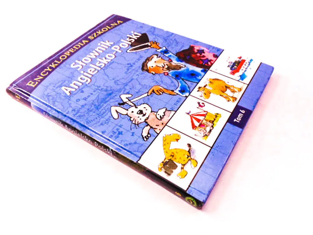 Książka - Encyklopedia szkolna. Tom 6. Słownik angielsko-polski