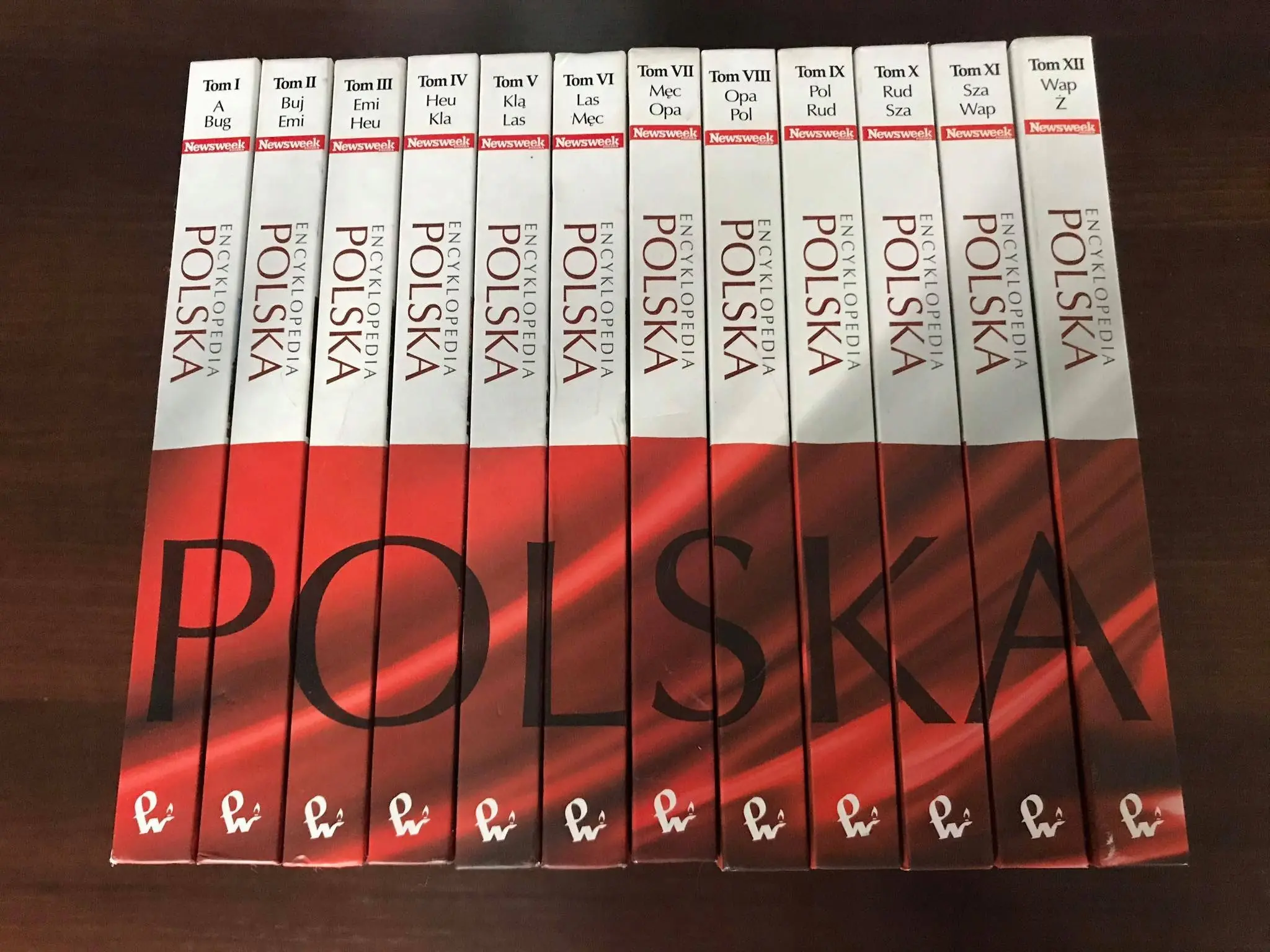 Książka - Encyklopedia Polska Newsweek 12 Tomów