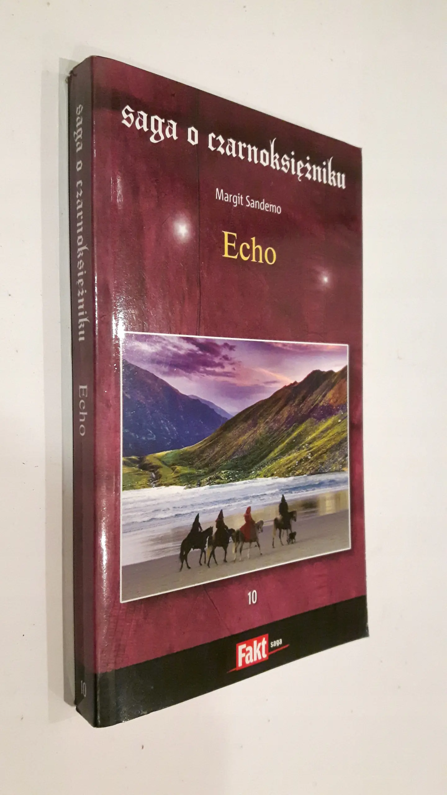 Książka - SAGA O CZARNOKSIEZNIKU Echo 10