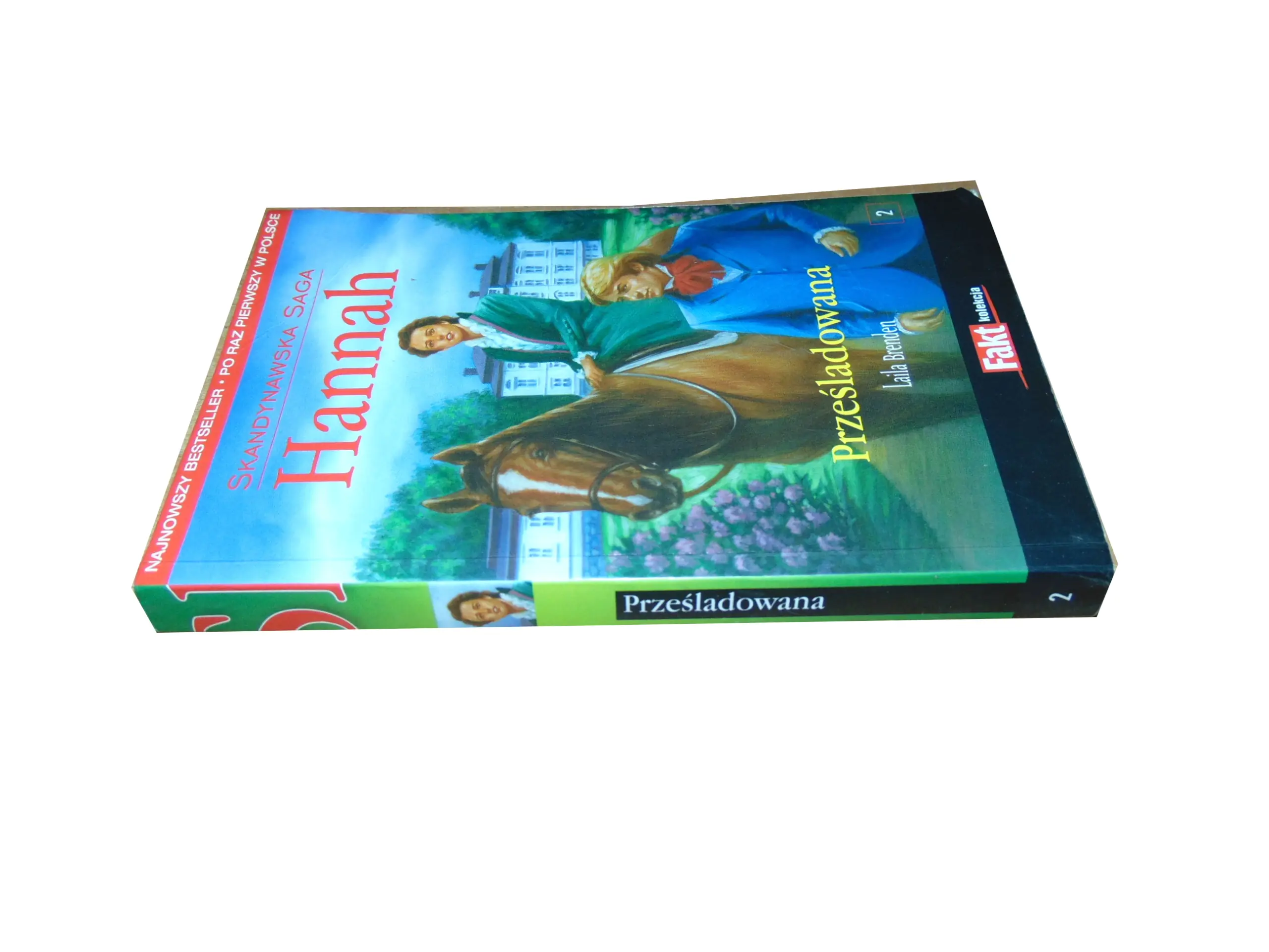 Książka - Hannah. Skandynawska Saga. Tom 2. Prześladowana - Laila Brenden - 