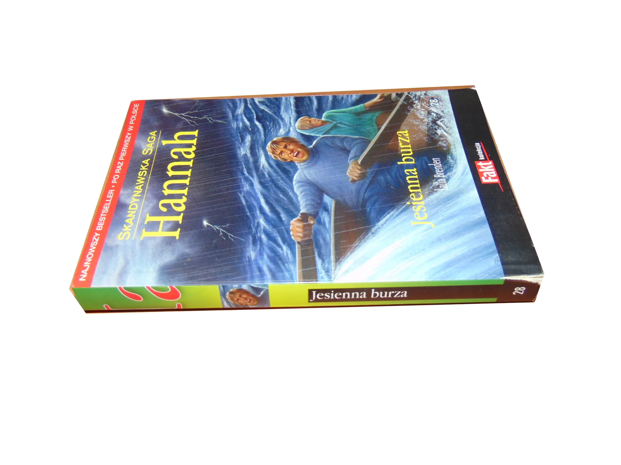 Książka - Hannah. Skandynawska Saga. T.28. Jesienna burza