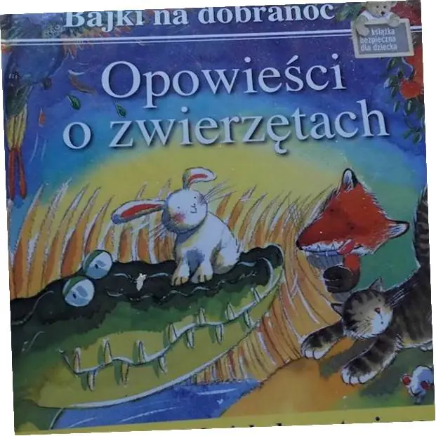 Książka - Bajki na dobranoc. Opowieści o zwierzętach