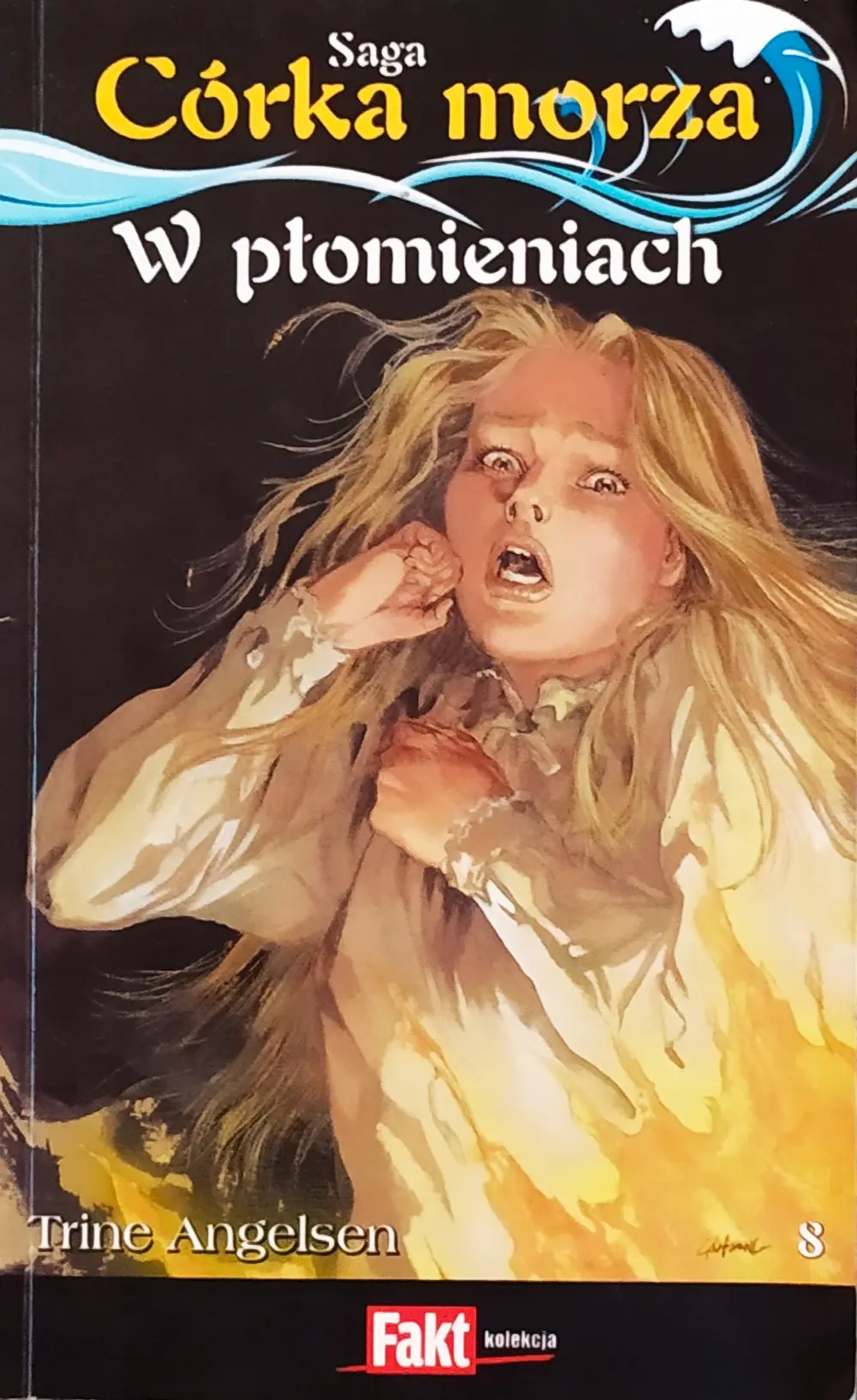 Książka - Saga Córka Morza Tom 8 W płomieniach