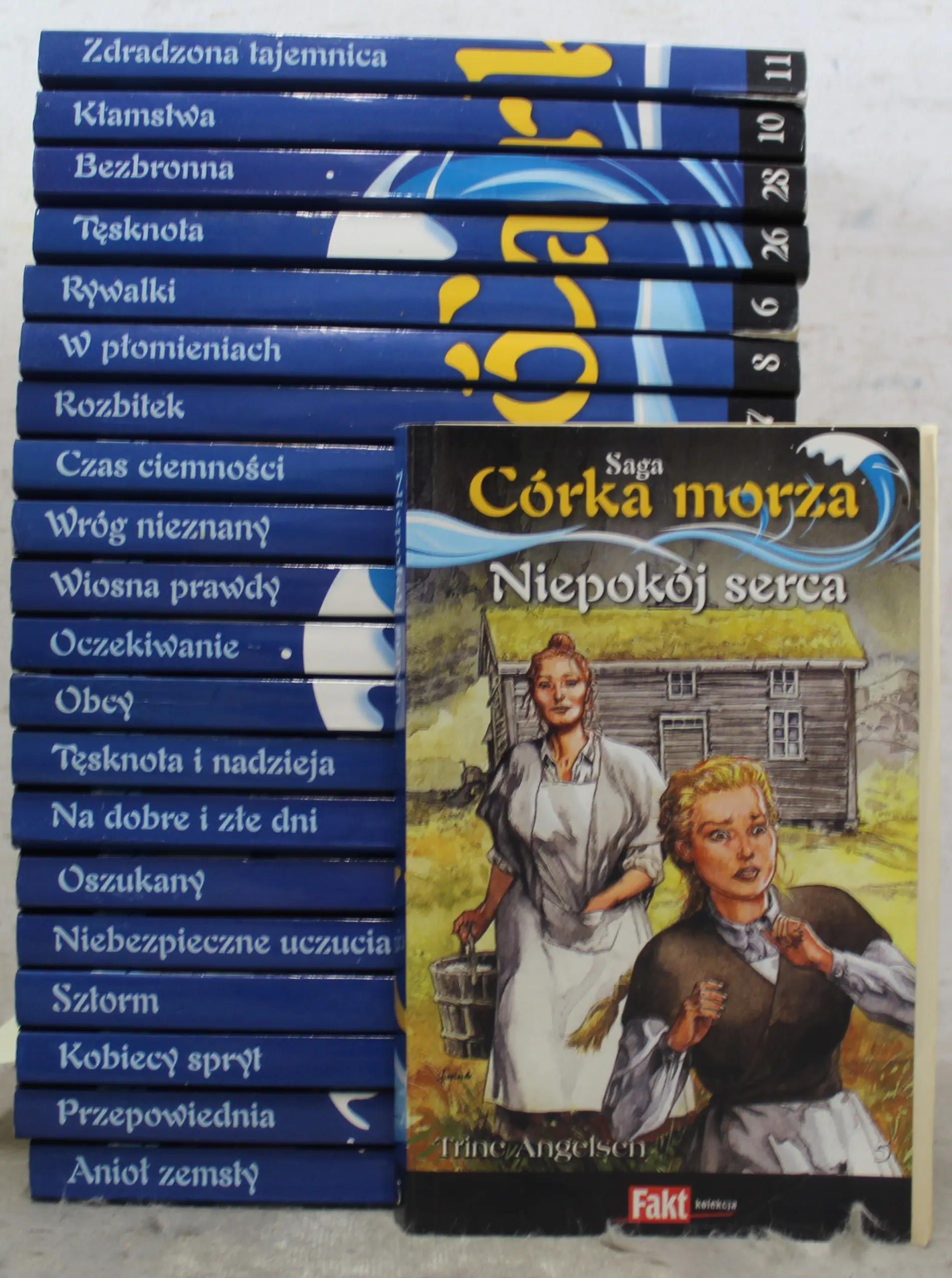 Książka - Saga córka morza 21 Tomów