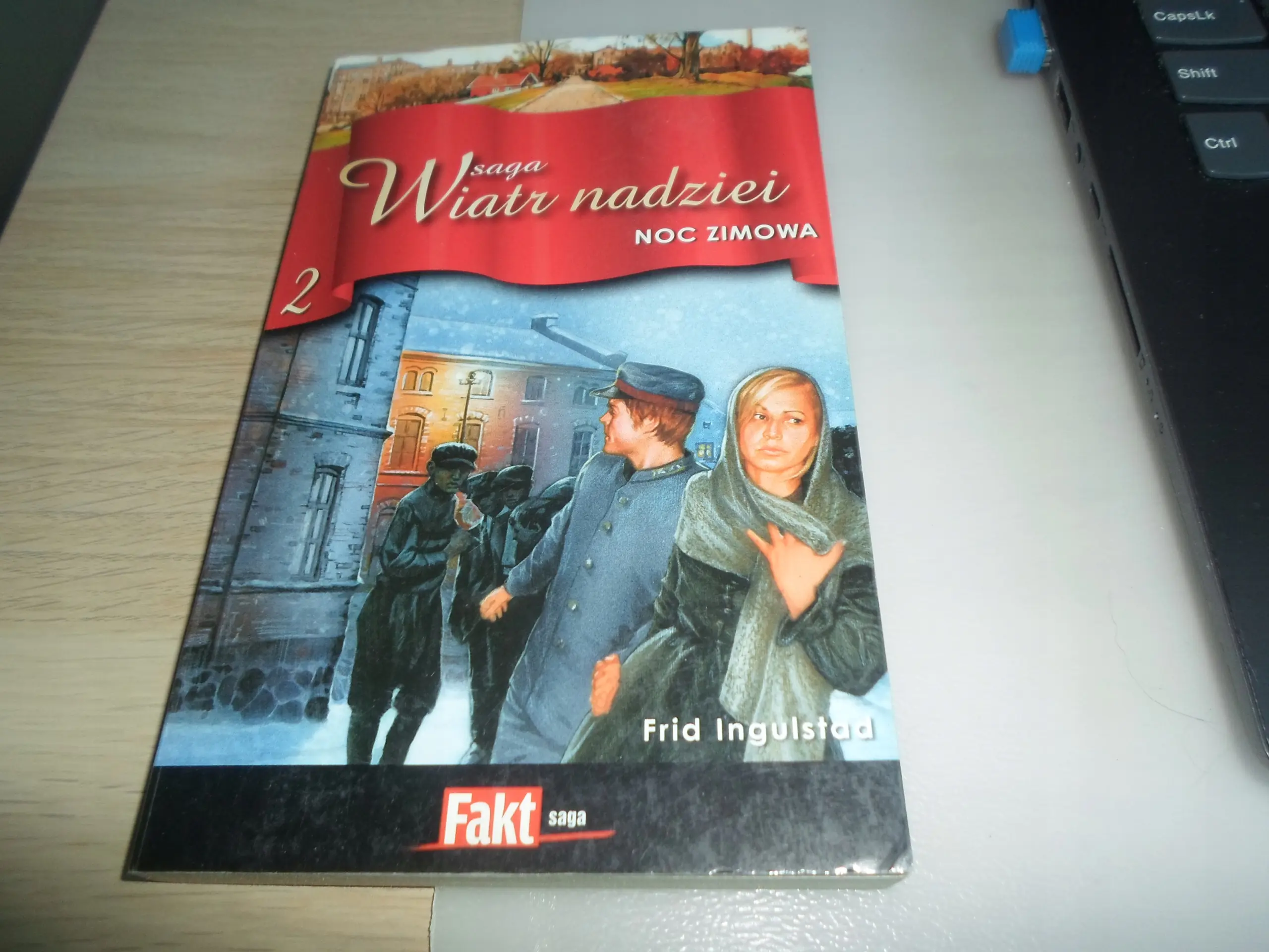 Książka - Saga Wiatr nadziei. Tom 2. Noc zimowa