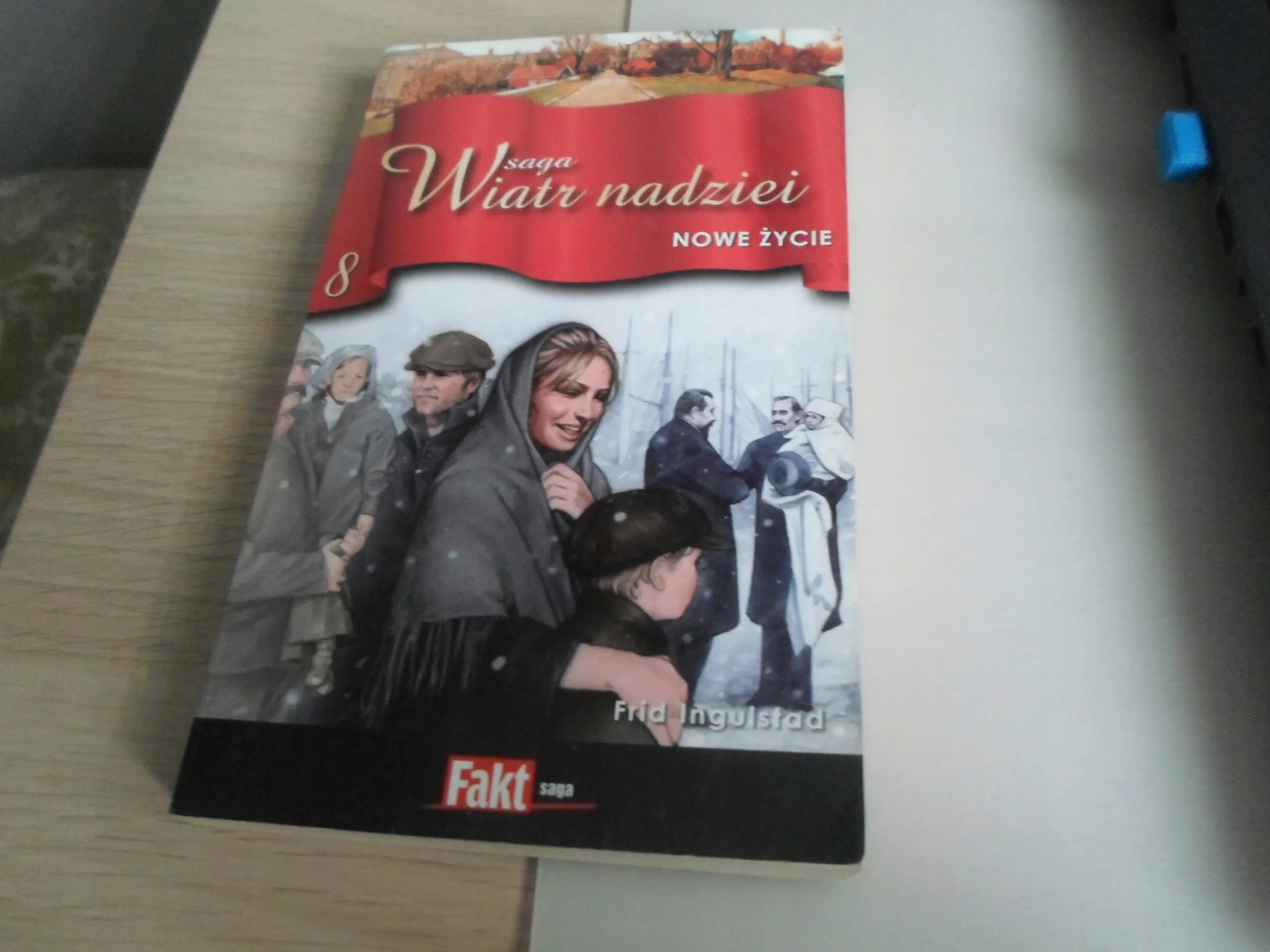 Książka - Saga Wiatr nadziei. Tom 8. Nowe zycie
