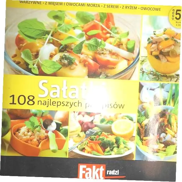 Książka - Sałatki. 108 przepisów. Fakt radzi 4/2010