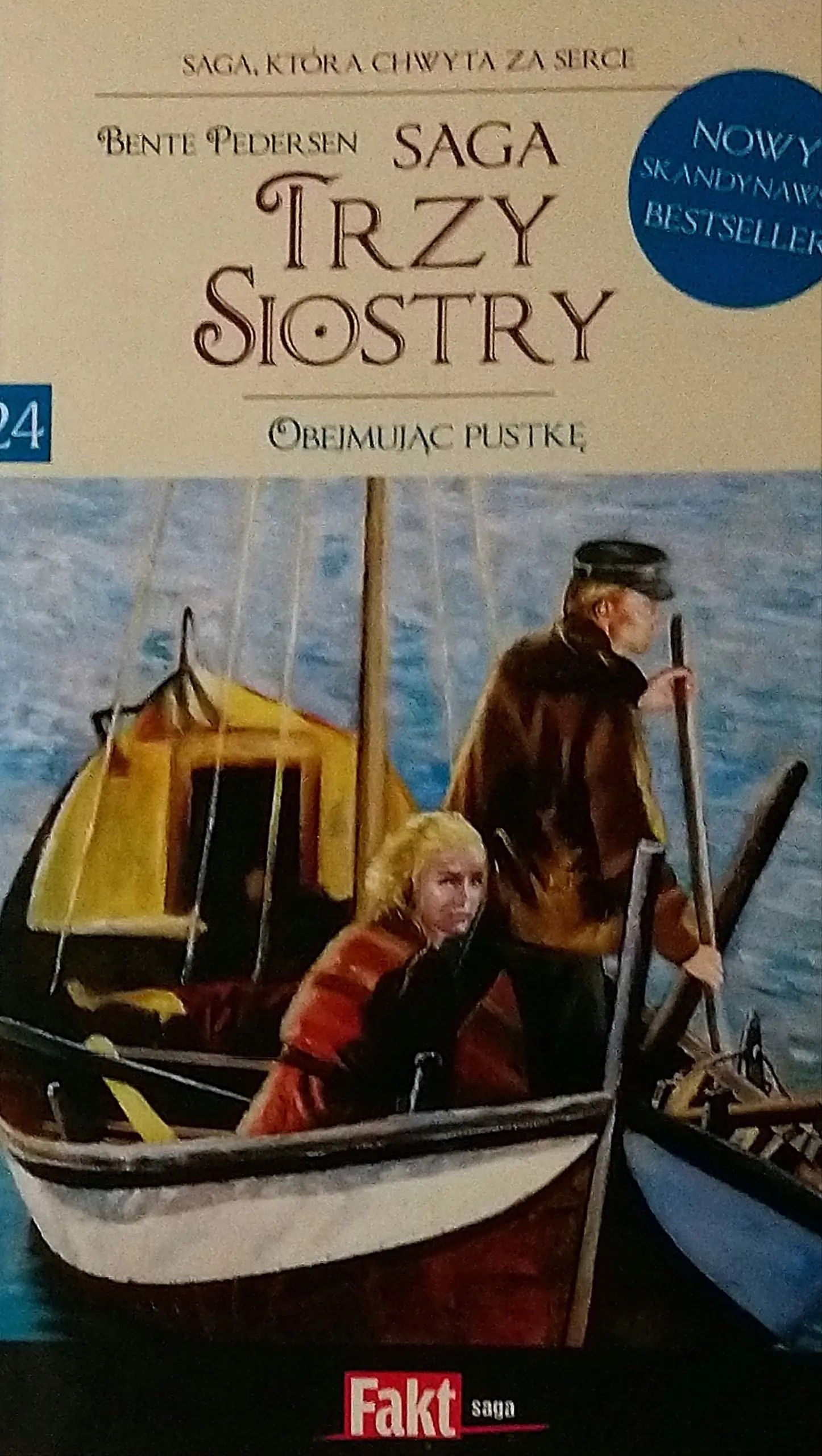 Książka - Saga Trzy siostry 24 Obejmując pustkę
