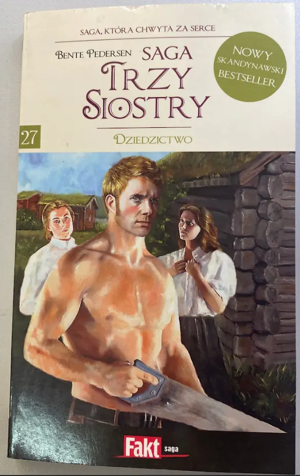 Książka - DZIEDZICTWO, SAGA TRZY SIOSTRY